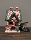 Lighted Gingerbread House Gingerbread Woman  5 X 4 X 3 5  Inch Christmas Decor