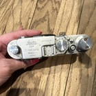 Leica D r p  Ernst Leitz Wetzlar Vintage Rangefinder Camera Silver Black Germany