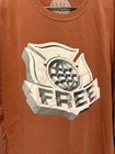 O neill Men s Tee Graphic Cotton Short Sleeve Size 3xl Rust Orange