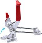 6pcs 2000lbs Heavy Duty Toggle Clamps 90   U Bolt Latch For Sliding Door