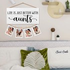 Aunts Picture Frame Photo Holder For Wall  Aunt Gifts For Women  Color16