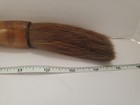 Vintage Chinese  Calligraphy Brush Carved Handle Horse Hair 15 