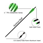 16  Crossbow Bolts Aluminum Arrows For Archery Bow Outdoor Hunting 6 12 24pcs