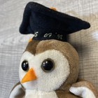 Rare Vintage Ty Beanie Baby Wise The Owl Class Of  1998  With Errors Collectible