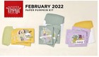 Stampin  Up Paper Pumpkin Kit  february 2022 - Safari Celebration  New In Sealed