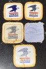 Lot Of 5 Vintage U s  Mail Post Office Eagle Patches