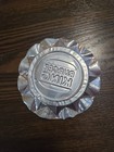 Vintage Burger King Silver And Gold Tin Ashtray Hard To Find