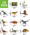 Dinosaur Toys For Kids 3-5  Mini Dinosaurs Figures  Plastic Toys Cupcake Fillers