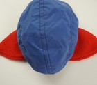 Vintage 80s Columbia Usa Bugaboo Trapper Fleece Snow Ski Hat Drawstring Xl Red