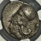 Corinthia Corinth Ar Stater Early-mid 4th Century Bc  Pegasus Athena Ngc Ch Vf