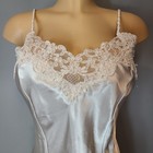 Vintage Fairy Coquette Dainty Cami Slip Dress Romantic Wedding Y2k Satin 90s Xl