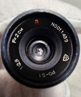Vintage Soviet Po-51 20mm F 2 8 Cine Lens Red P M27 Mount Ussr Movie Camera Lens