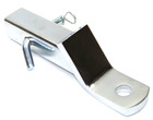 2  Drop Hitch Receiver Chrome With Pin Trailer Ball Mount  2  Receiver 6000lb 