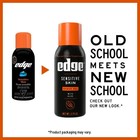 Edge Sensitive Skin Shave Gel For Men With Aloe  Unscented  2 75 Oz