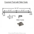 Casement Window Track And Guide For Maxim Encore Casement Windows Truth Windows