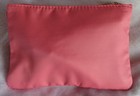 New Ipsy Glam Cosmetic Bag  bag Only  Pink With Red Bow 7  X 5 