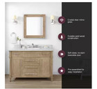 Home Decorators Medicine Cabinet 24 x8 x27  Rectangular Antique Oak W  Mirror