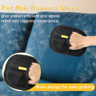 2pcs Pet Hair Removal Glove  Reusable Magical Brush Pet Hair For Cats   Dogs  El