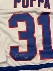 Rochester Americans Amerks Daren Puppa Signed Jersey W coa