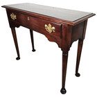 Vtg Statton Trutype Americana Cherry Console Table Old Towne Colonial 37  Usa