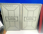 4 Vintage Accounting Business Ledger  journal Accountant s Log Books Used  Ds43