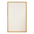 Kate And Laurel Calter Framed Linen Fabric Pinboard 25 5 X 41 5 Gold