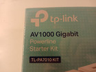 P Tp- Link Av 1000 Gigabit Tl-pa7010 Powerline Starter Kit New Sealed Smooth Hd