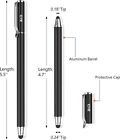 2pcs Stylus Pen Touch Screen Rubber Tip Styluses For Ipad Tablet Android Phone
