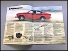 1977 Opel Buick Vintage Car Sales Brochure Catalog