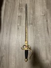 Vintage Steel Ornate Replica Rapier Sword Imperial City Toledo Spain 29  Long