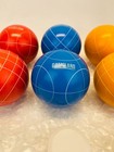 Gameland Bocce Ball Set With Carry Bag Tape Measure 90mm     Exc  Cond 