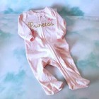 Gerber Sleep And Play Baby Girl Size Newborn 0-3 3-6 6-9 Months Princess New