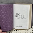 Kjv Holy Bible  Compact Faux Leather Red Letter Edition Ribbon Bookmark