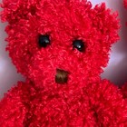 Chelsea Teddy Bear Plush Red Valentines Day Curly Stuffed Animal Toy Lot Of 2
