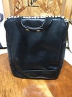 Itzy Ritzy Chill Like A Boss Bottle Bag Black White Kelly Tweed Pattern Zip Top