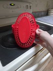 Red Oval Plastic Fast Food Baskets Set