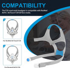 F20 Headgear Compatible With Resmed Airfit F20 Full Face Mask Large Replacement