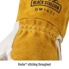 Revco Gm1611 Top Grain Leather Cowhide Mig Welding Gloves With Reinforced Palm  