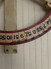 Vintage Antique Carnival Gambling Wheel Roulette Folk Art 1930 s Game Circus Old
