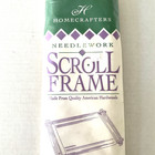 Homecrafters Needlework Scroll Frame 6  X 12  Hardwood With Hardware New