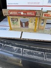 Vintage Marx Tin Litho Wells Fargo Western Town Playset Street Front Building