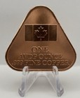1 Tube Of 1 Ounce 999 Fine Copper - Canada Maple Leaf - 20 Per Tube 
