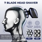 Sobiy 5-in-1 Head Shaver For Bald Men  Wet dry Electric Razor Grooming Kit