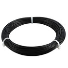 100 Ft Vinyl Coated Wire Rope Black Wire Rope Cable  304 Stainless Steel  7x7 St