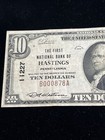 1929  10 First National Bank Of Hastings Pennsylvania National Currency   11227