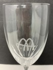 Mcdonald   s Arches Logo Wine   Champagne Glass 