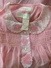 Vintage Nos 1960s Lace Embellished Barbizon Nightgown Nightie   Small