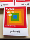 Polaroid Sx-70 Color Film Lot Of Five  5  New Sealed Packs  Prod  Date 05-26