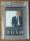 George W Bush Signed Bookplate Beckett Bas Autograph President Psa Political