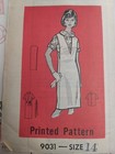 Jumper Dress Blouse Top 14 Sewing Pattern 9031 Mail Order Sleeveless Vtg 60 s